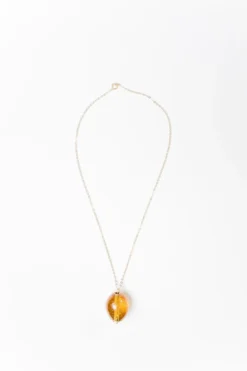 Abby Alley Recycled Glass Egg Necklace Jewelry