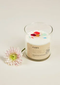 Ritual And Fancy Best Sellers Natural Flower Petal Glass Tumbler Candle - 12 Oz