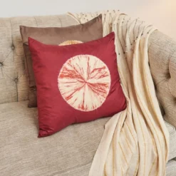 Studio Variously Home Goods Gola Silk Throw Pillow