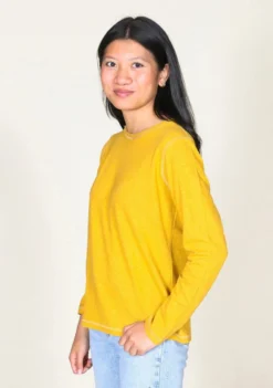 Poplinen Clothing Goldie Hemp Long Sleeve Tee