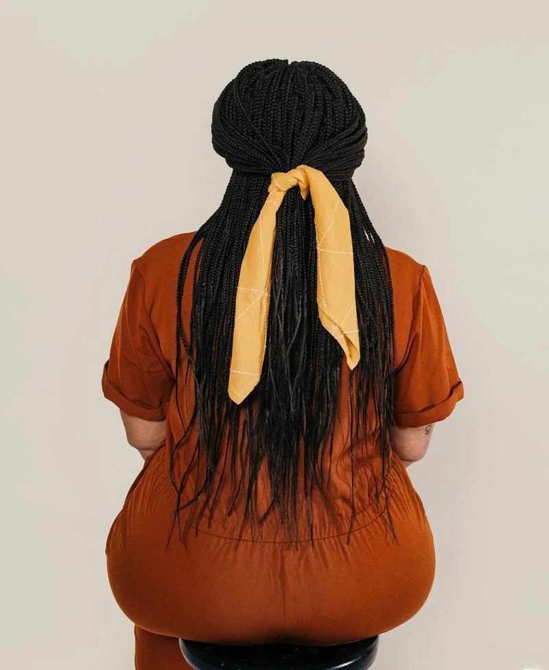 Anchal Best Sellers Graph Bandana - Mustard 4 Anchal Best Sellers Graph Bandana - Mustard