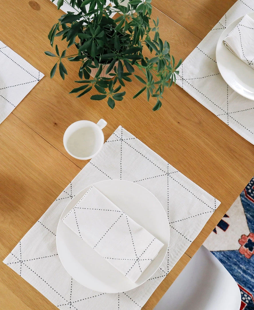 Anchal Best Sellers Graph Placemat Set 8 Anchal Best Sellers Graph Placemat Set