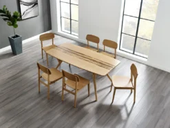 Greenington Azara Dining Table - Caramelized Furniture