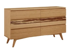 Greenington Azara Six Drawer Dresser - Caramelized Furniture