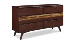 Greenington Furniture Azara Six Drawer Dresser - Sable