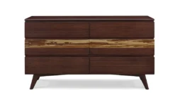 Greenington Furniture Azara Six Drawer Dresser - Sable
