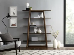 Greenington Furniture Currant Bookshelf - Black Walnut