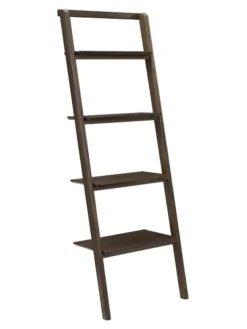 Greenington Currant Leaning Bookshelf - Black Walnut