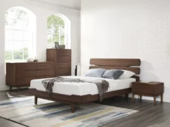 Greenington Currant Six Drawer Dresser - Oiled Walnut