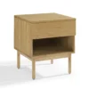 Greenington Ria One Drawer Nightstand - Caramelized Furniture