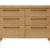 Greenington Furniture Sienna Six Drawer Dresser - Caramelized