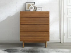 Greenington Furniture Ventura Four Drawer High Chest Dresser