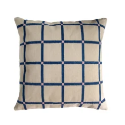 Leah Singh New Arrivals Grid Reversible Throw Pillow Cover