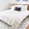 Anchal Home Goods Grid Stitch Quilt Bedding