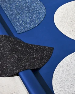 Slash Objects Best Sellers Half Circle Recycled Rubber Floor Mat