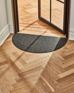 Slash Objects Best Sellers Half Circle Recycled Rubber Floor Mat