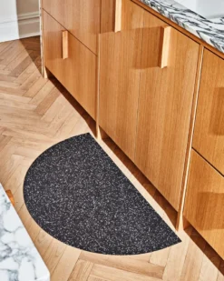 Slash Objects Best Sellers Half Circle Recycled Rubber Floor Mat