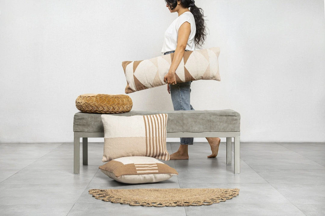 Casa Amarosa Half Moon Jute Doormat 6 Casa Amarosa Half Moon Jute Doormat