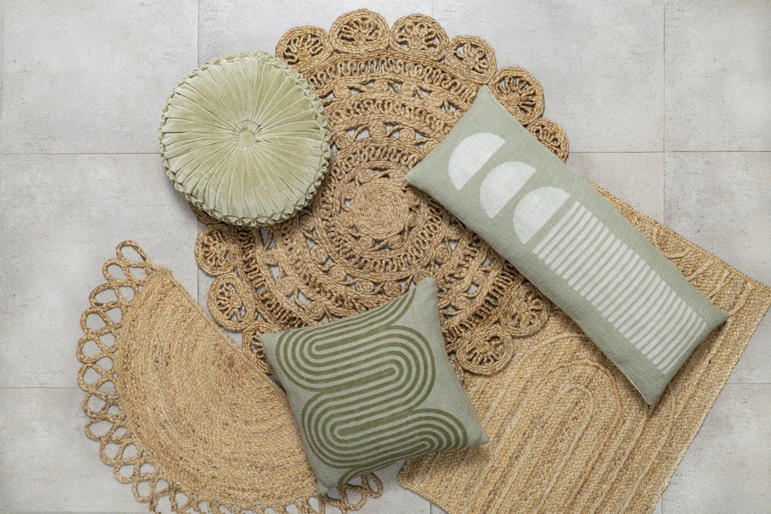 Casa Amarosa Half Moon Jute Doormat 7 Casa Amarosa Half Moon Jute Doormat