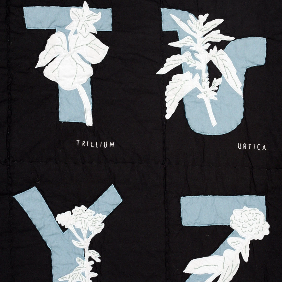 Haptic Lab Floral Alphabet Baby Quilt Quilts + Blankets 4 Haptic Lab Floral Alphabet Baby Quilt Quilts + Blankets