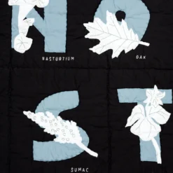 Haptic Lab Floral Alphabet Baby Quilt Quilts + Blankets 7 Haptic Lab Floral Alphabet Baby Quilt Quilts + Blankets