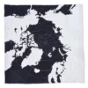 Haptic Lab Arctic Map Throw Quilt Home Goods