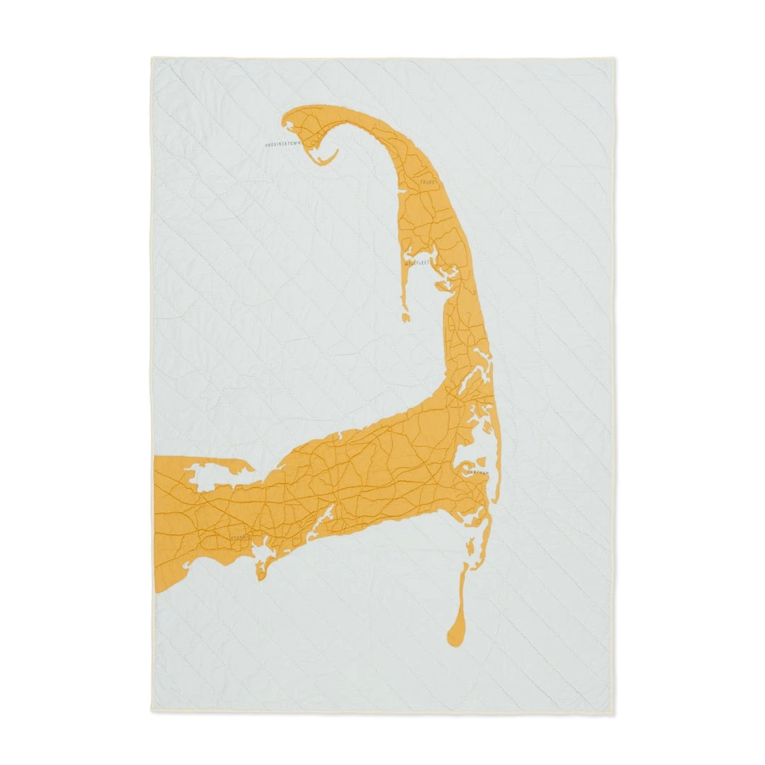 Haptic Lab Cape Cod Map Throw Quilt 5 Haptic Lab Cape Cod Map Throw Quilt