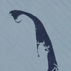 Haptic Lab Cape Cod Map Throw Quilt 12 Haptic Lab Cape Cod Map Throw Quilt