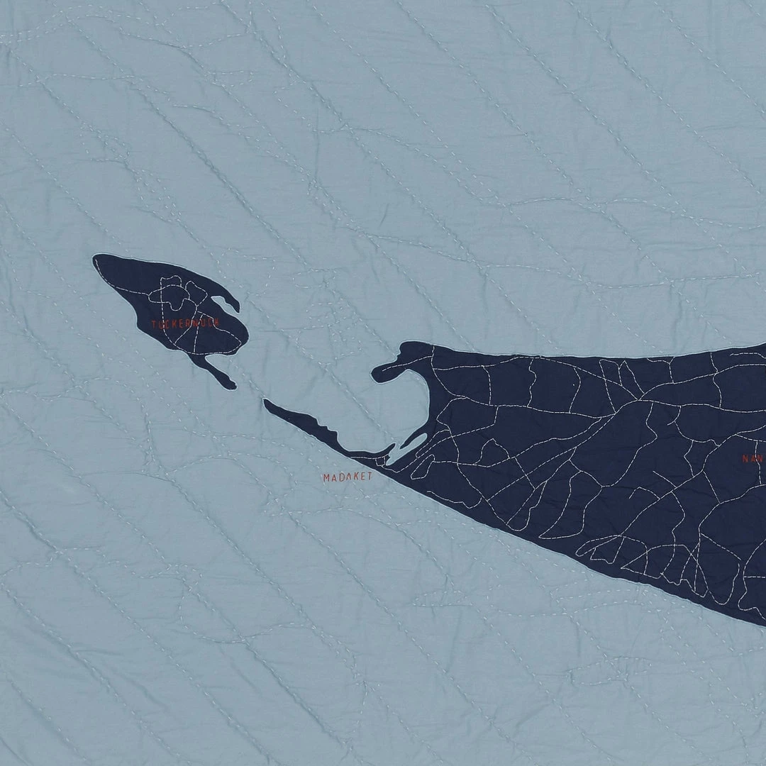 Haptic Lab Nantucket Map Throw Quilt 8 Haptic Lab Nantucket Map Throw Quilt