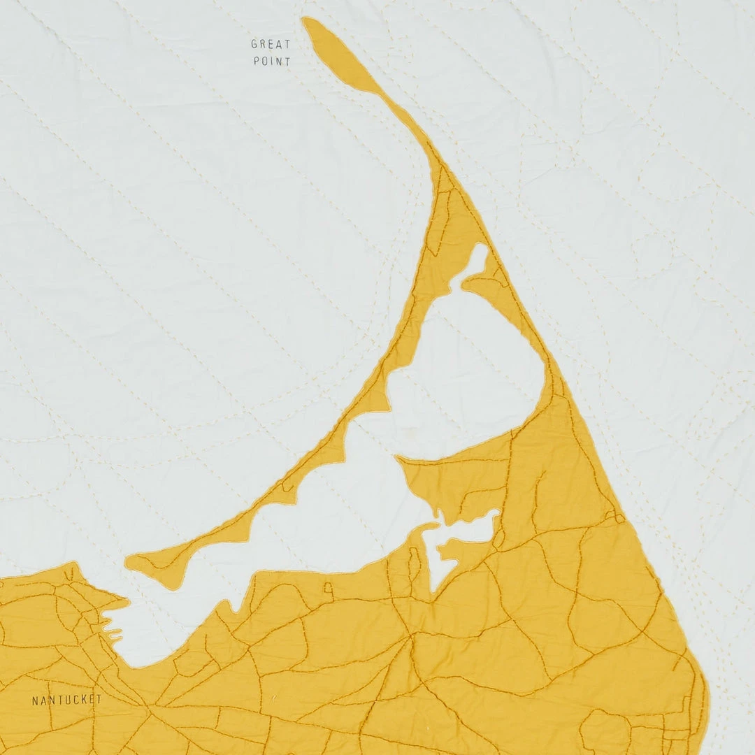 Haptic Lab Nantucket Map Throw Quilt 6 Haptic Lab Nantucket Map Throw Quilt