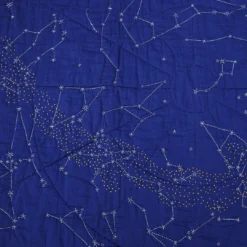 Haptic Lab Home Goods Constellation Quilt - Cobalt
