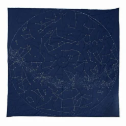 Haptic Lab Constellation Quilt - Navy Home Goods