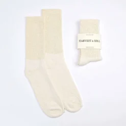 Harvest & Mill Women's 6 Pack Crew Socks