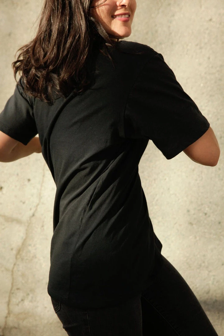 Harvest & Mill Unisex Style Crew Tee - Black 6 Harvest & Mill Unisex Style Crew Tee - Black