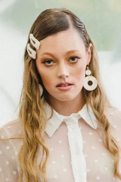 Hathorway Hoan Toan Horn Dangle Earrings Jewelry