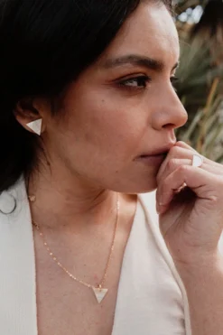 Hathorway Mat Trang Horn Crescent Ring Jewelry