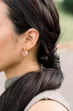 Hathorway Best Sellers Nho Be Circle Horn Earrings