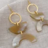 Hathorway Jewelry Vui Mung II Horn Earrings
