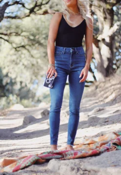 Porter Blue Best Sellers Heart Breaker High Rise Skinny Jean - Vera