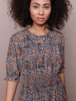 Mata Traders Henrietta Smocked Dress Clothing