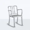 Emeco Heritage Recycled Rocking Armchair Furniture
