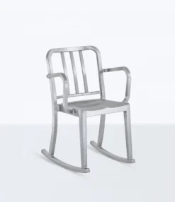 Emeco Heritage Recycled Rocking Armchair Furniture