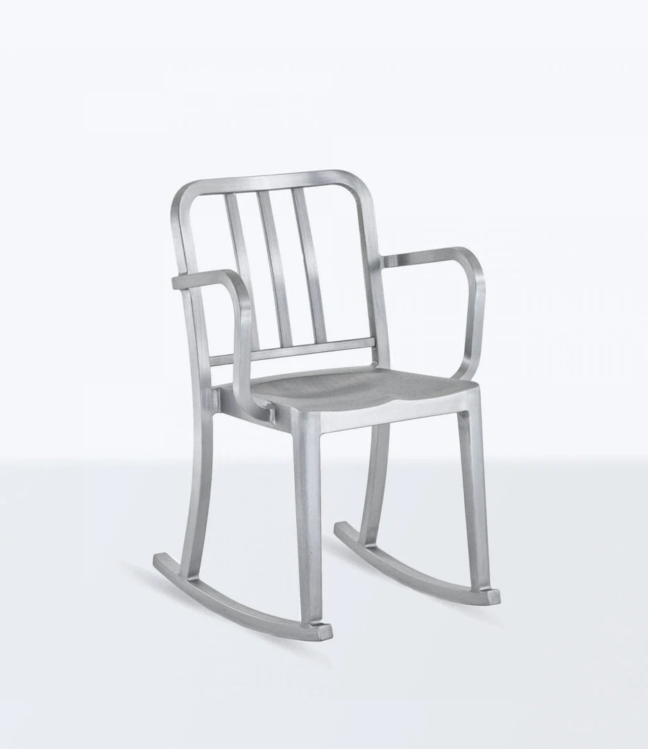 Emeco Heritage Recycled Rocking Armchair Furniture 3 Emeco Heritage Recycled Rocking Armchair Furniture