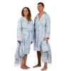 Hilana: Upcycled Cotton Home Goods Antalya Unisex Turkish Bathrobe - Beige