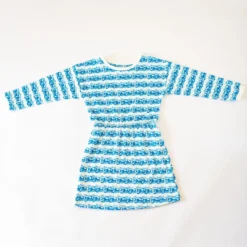 Honey Cake Tiger Kids' Hello Fun Wave Long Sleeve Dress Kids' + Baby