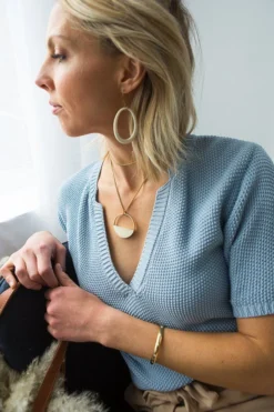 Abby Alley Hudson Hoop Earrings