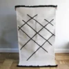 Ichcha Home Goods Cross Hatch Dhurrie Rug