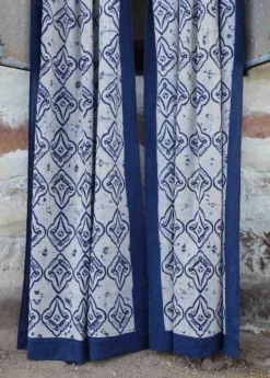 Ichcha Linocut Curtain Handcrafted