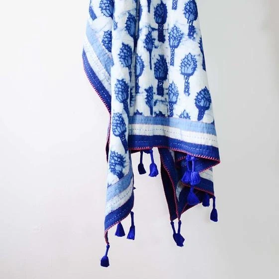 Ichcha Magnolia Throw Blanket Handcrafted 8 Ichcha Magnolia Throw Blanket Handcrafted