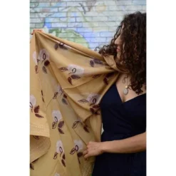 Ichcha Padma Golden Mustard Scarf